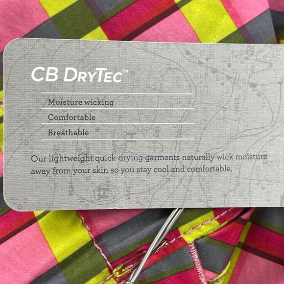 Annika Sorenstam x Cutter & Buck Shorts 8 Plaid Bermuda Golf - Picture 16 of 16